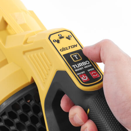 เครื่องเป่าใบไม้ไร้สาย (พร้อมแบตเตอรี่) DELTON รุ่น CBL-988DB 4,000 วัตต์_5